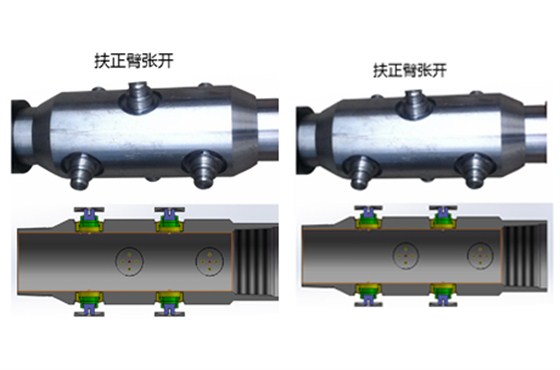 液压活塞式套管扶正器